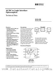 HCPL-3700 datasheet pdf Agilent (Hewlett-Packard)
