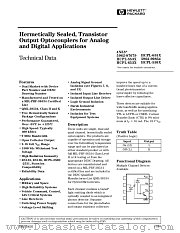 HCPL-5500 datasheet pdf Agilent (Hewlett-Packard)