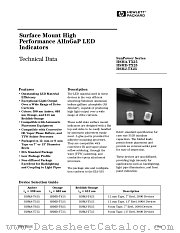 HSMJ-T725 datasheet pdf Agilent (Hewlett-Packard)