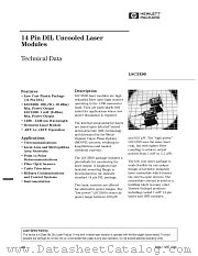LSC3100-SA datasheet pdf Agilent (Hewlett-Packard)