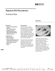 PDT1342-AS-D4 datasheet pdf Agilent (Hewlett-Packard)