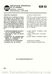 ROB101 datasheet pdf ICCE