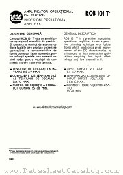 ROB101T datasheet pdf ICCE