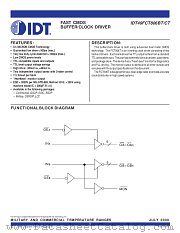 IDT49FCT806T datasheet pdf IDT