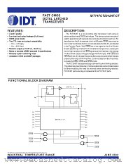 IDT74FCT2543T datasheet pdf IDT
