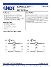 QS3244 datasheet pdf IDT