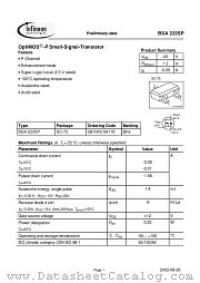BSA223SP datasheet pdf Infineon