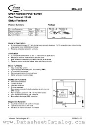 BTS441R datasheet pdf Infineon