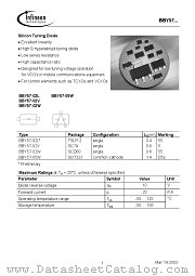 BBY57-02W datasheet pdf Infineon