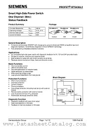BTS436-L2 datasheet pdf Infineon