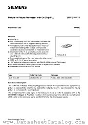 SDA9188-3X datasheet pdf Infineon