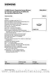 SDA9254-2GEG datasheet pdf Infineon