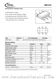 SMBTA56U datasheet pdf Infineon