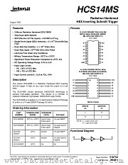HCS14MS datasheet pdf Intersil