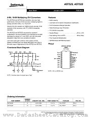 AD7523 datasheet pdf Intersil