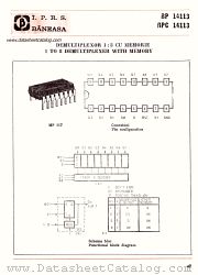 BPC14113 datasheet pdf IPRS Baneasa