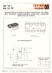 CDB406E datasheet pdf IPRS Baneasa