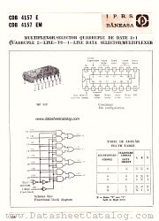 CDB4157E datasheet pdf IPRS Baneasa