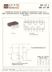 CDB417EM datasheet pdf IPRS Baneasa