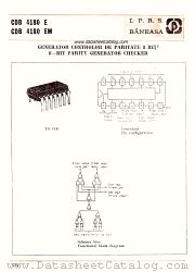 CDB4180E datasheet pdf IPRS Baneasa