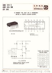 CDB420EM datasheet pdf IPRS Baneasa