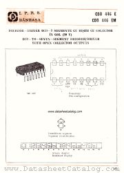 CDB446E datasheet pdf IPRS Baneasa