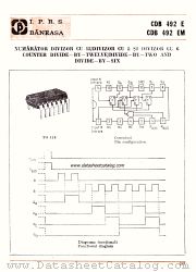 CDB492E datasheet pdf IPRS Baneasa