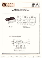 CDB837E datasheet pdf IPRS Baneasa