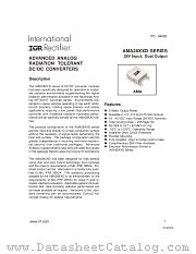 AMA2805D datasheet pdf International Rectifier