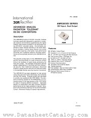 AMR2805D datasheet pdf International Rectifier