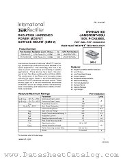 IRHNA93160 datasheet pdf International Rectifier