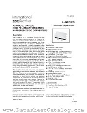 M3H283R315T datasheet pdf International Rectifier