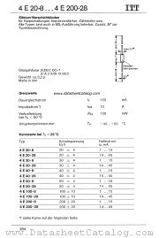 4E30-8 datasheet pdf ITT Industries