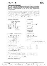 MIC944-1 datasheet pdf ITT Industries
