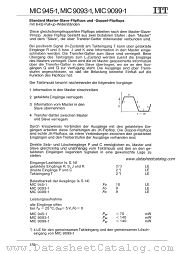 MIC945-1 datasheet pdf ITT Industries