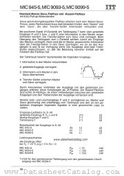MIC9093-5 datasheet pdf ITT Industries