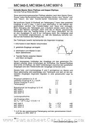 MIC9094-5 datasheet pdf ITT Industries