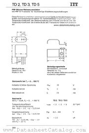 TD5 datasheet pdf ITT Industries