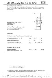 ZM3,9 datasheet pdf ITT Industries