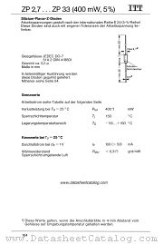 ZP5,6 datasheet pdf ITT Industries