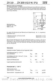 ZX6,2 datasheet pdf ITT Industries