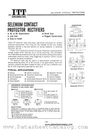 104S1EX0 datasheet pdf ITT Semiconductors