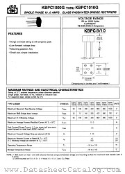 KBPC1000G datasheet pdf Jinan Gude Electronic Device