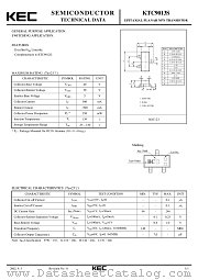 KTC9013S datasheet pdf Korea Electronics (KEC)