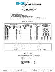 SMV1410 datasheet pdf Knox Semiconductor Inc