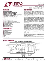 LTC1750 datasheet pdf Linear Technology