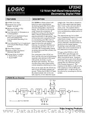 LF2242JC33 datasheet pdf LOGIC Devices Incorporated