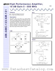 AMC-123SMA datasheet pdf Tyco Electronics