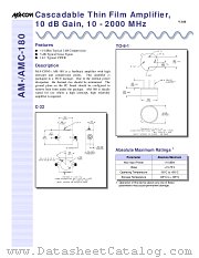 AMC-180SMA datasheet pdf Tyco Electronics