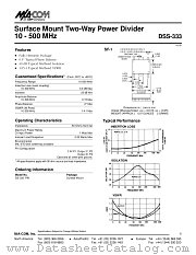 DS-333PIN datasheet pdf Tyco Electronics